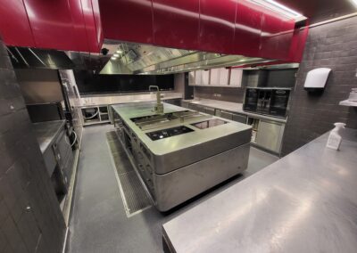 Hotel Cafe Royale kitchen design