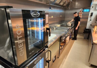 Commercial kitchen design install and manufacture services